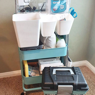 Sewing Cart